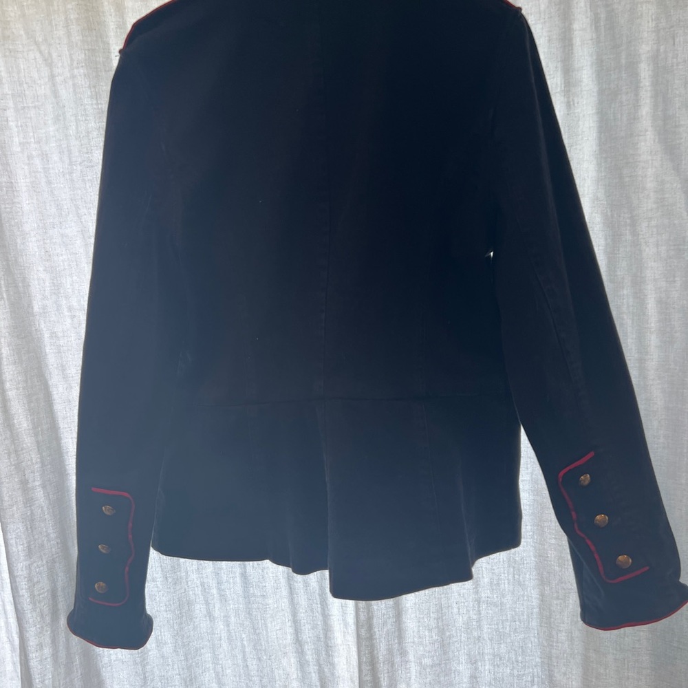 Vintage Ralph Lauren Black Blazer with Gold Buttons - Picture 7 of 10